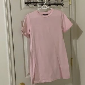 Pink Shirt dress